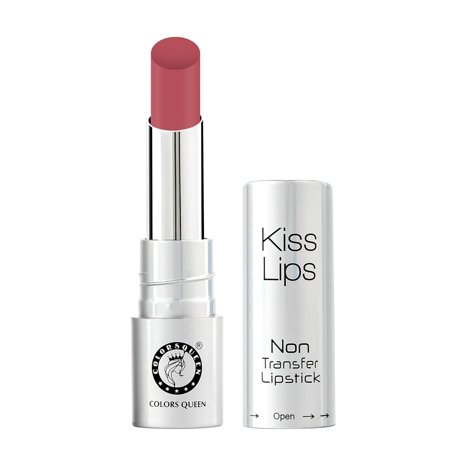 Colors Queen Kiss Lips Matte Lipstick | Smudge Proof & Non Transfer | Creamy Matte Long Stay Lipstick for Women (23 - Nude Latte) - View 3 of 4