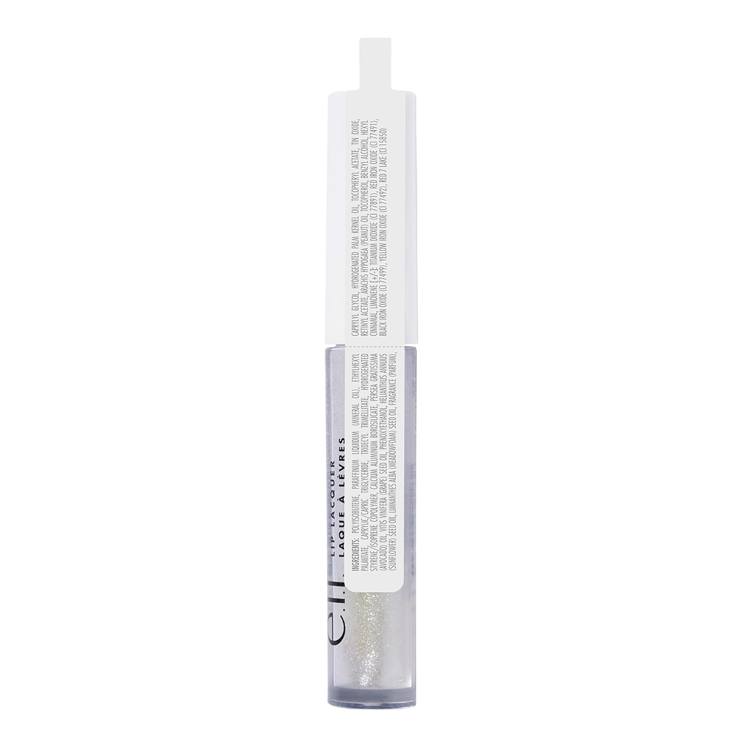 e.l.f. Lip Lacquer, Nourishing, Non-Sticky Ultra-Shine Lip Gloss With Sheer Colour, Infused With Vitamins A & E, Vegan & Cruelty-Free, Bubbles - View 2 of 6