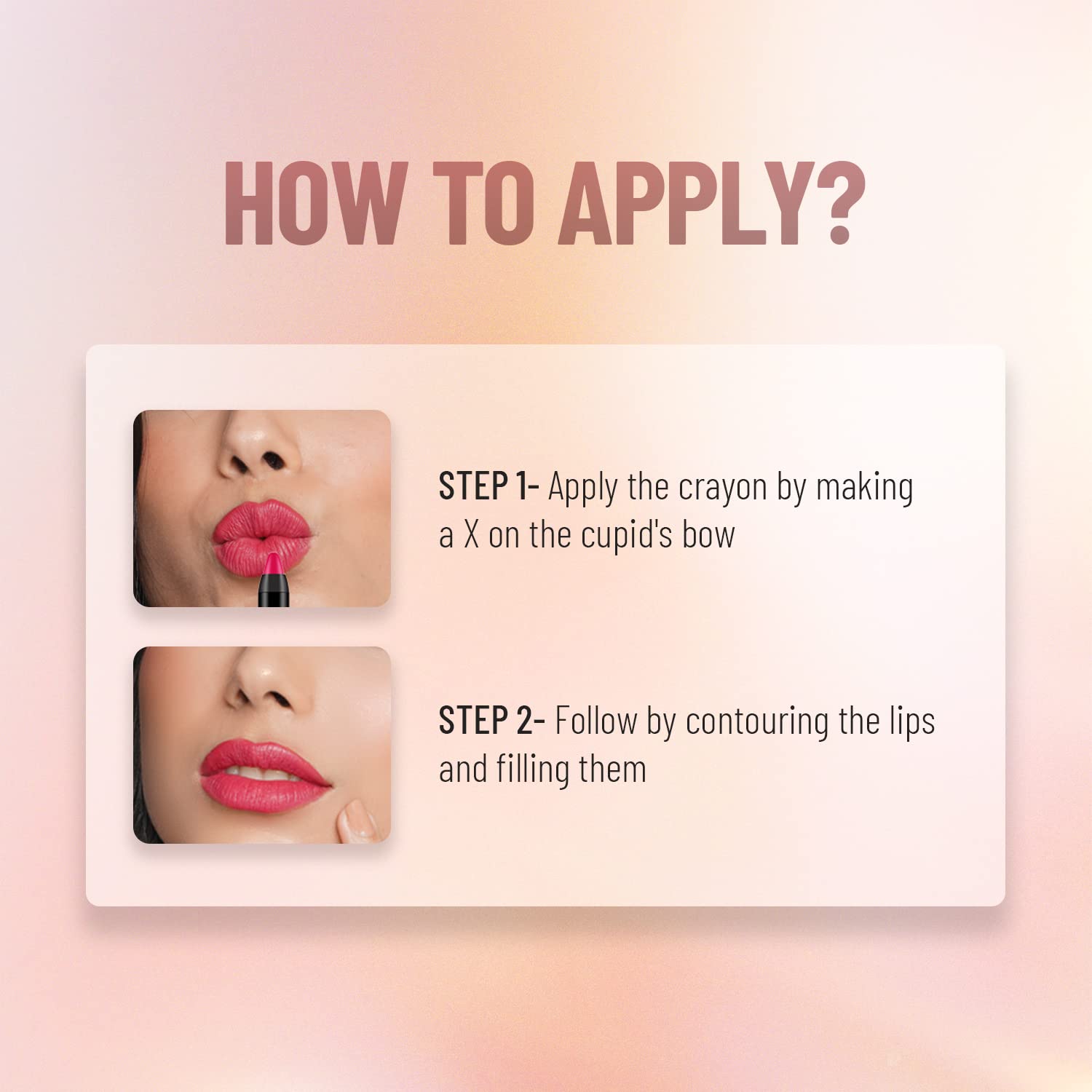Swiss Beauty Matte Long Lasting Stay Maxx Lip Crayon Lipstick | Matte Finish | 12-Hour Stay | Smudge Proof | Lightweight | Shade-Red letter, 3.5g - View 3 of 5