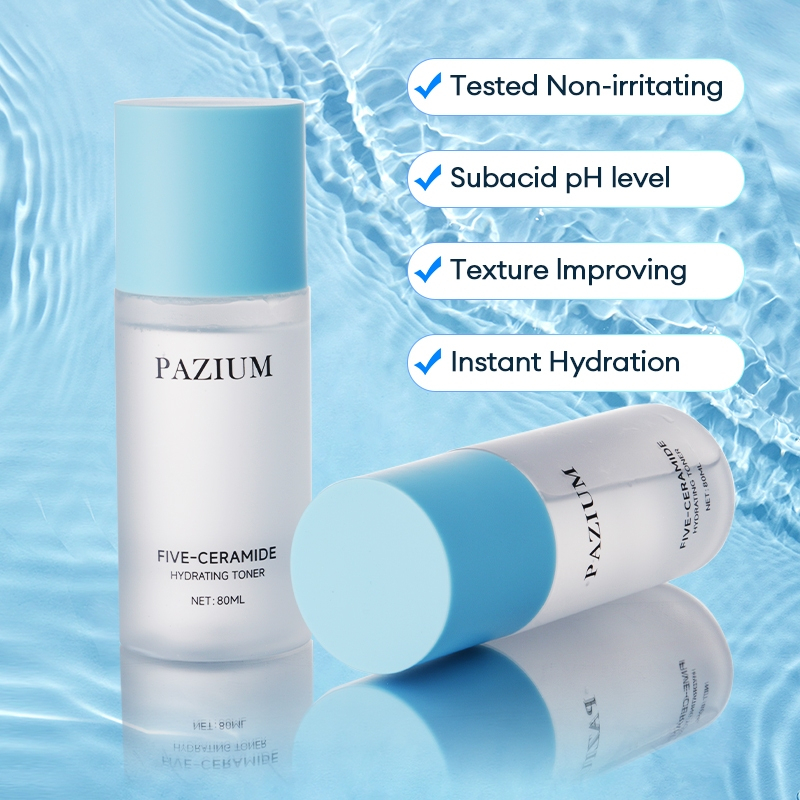 PAZIUM 5X Ceramide Toner Skin Soothing Moisturizing Anti-Age Niacinamide Brightening and Hydrating Facial Toner for Smooth, Healthy, Radiant and Balanced Skin Daily Care - View 3 of 3