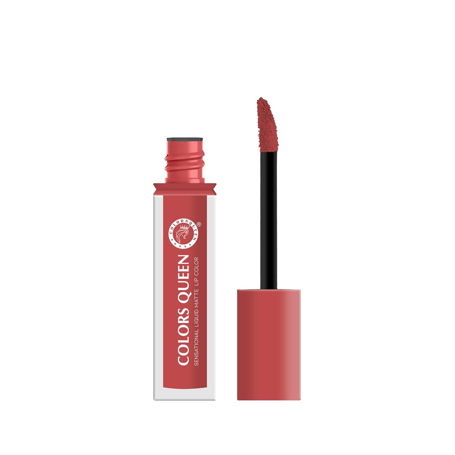 Colors Queen Sensational Liquid Matte Lipstick - 7g | Long Lasting, Fade & Transfer Proof Lipstick | Highly Pigmented, Water & Smudge Proof Liquid Lipstick for Women (01 - Pink It) - View 4 of 4