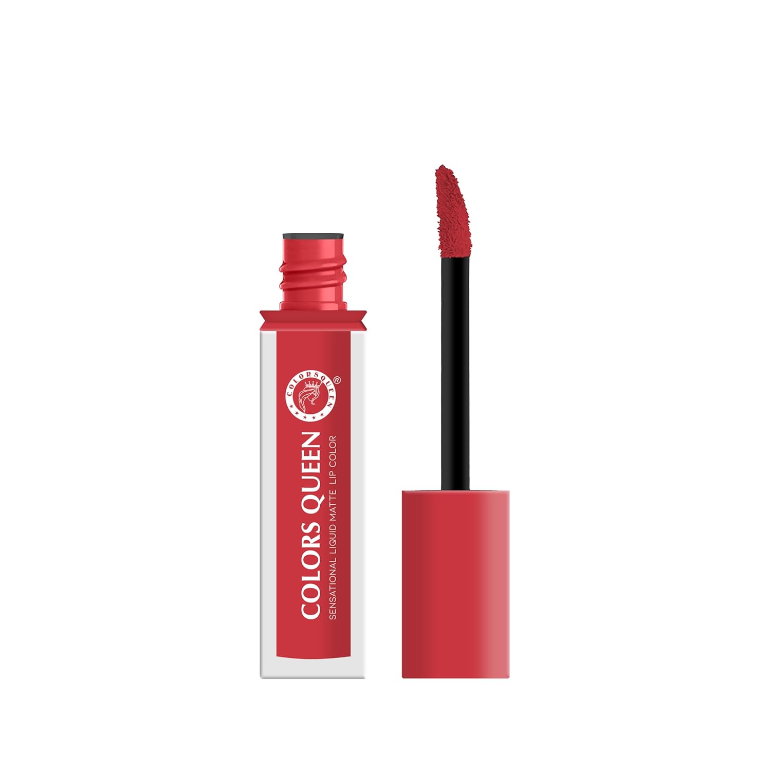 Colors Queen Sensational Liquid Matte Lipstick - 7g | Long Lasting, Fade & Transfer Proof Lipstick | Highly Pigmented, Water & Smudge Proof Liquid Lipstick for Women (08 - Pink Goes On) - View 4 of 4