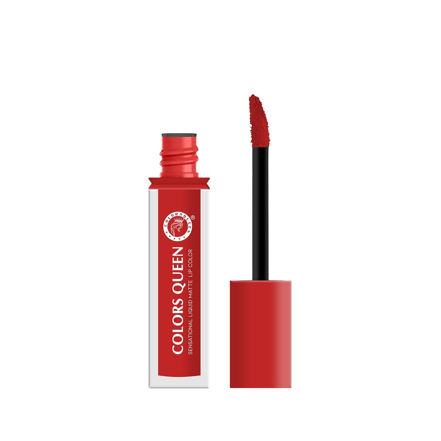Colors Queen Sensational Liquid Matte Lipstick - 7g | Long Lasting, Fade & Transfer Proof Lipstick | Highly Pigmented, Water & Smudge Proof Liquid Lipstick for Women (10 - Cheerry on Top) - View 4 of 4