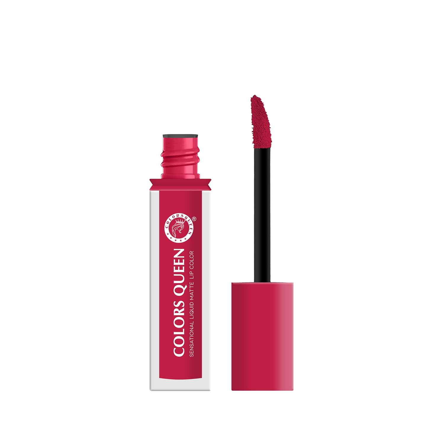 Colors Queen Sensational Liquid Matte Lipstick - 7g | Long Lasting, Fade & Transfer Proof Lipstick | Highly Pigmented, Water & Smudge Proof Liquid Lipstick for Women (02 - Sweetheart Pink) - View 4 of 4