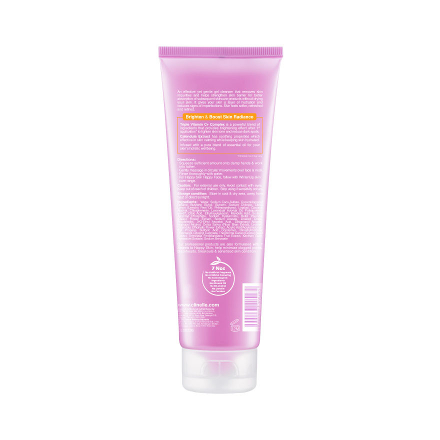 CLINELLE WhitenUp Cleanser Brightening and Deep Cleansing Facial Cleanser for Radiant, Smooth, Fresh and Healthy Looking Skin Daily Care 100ml - View 2 of 3