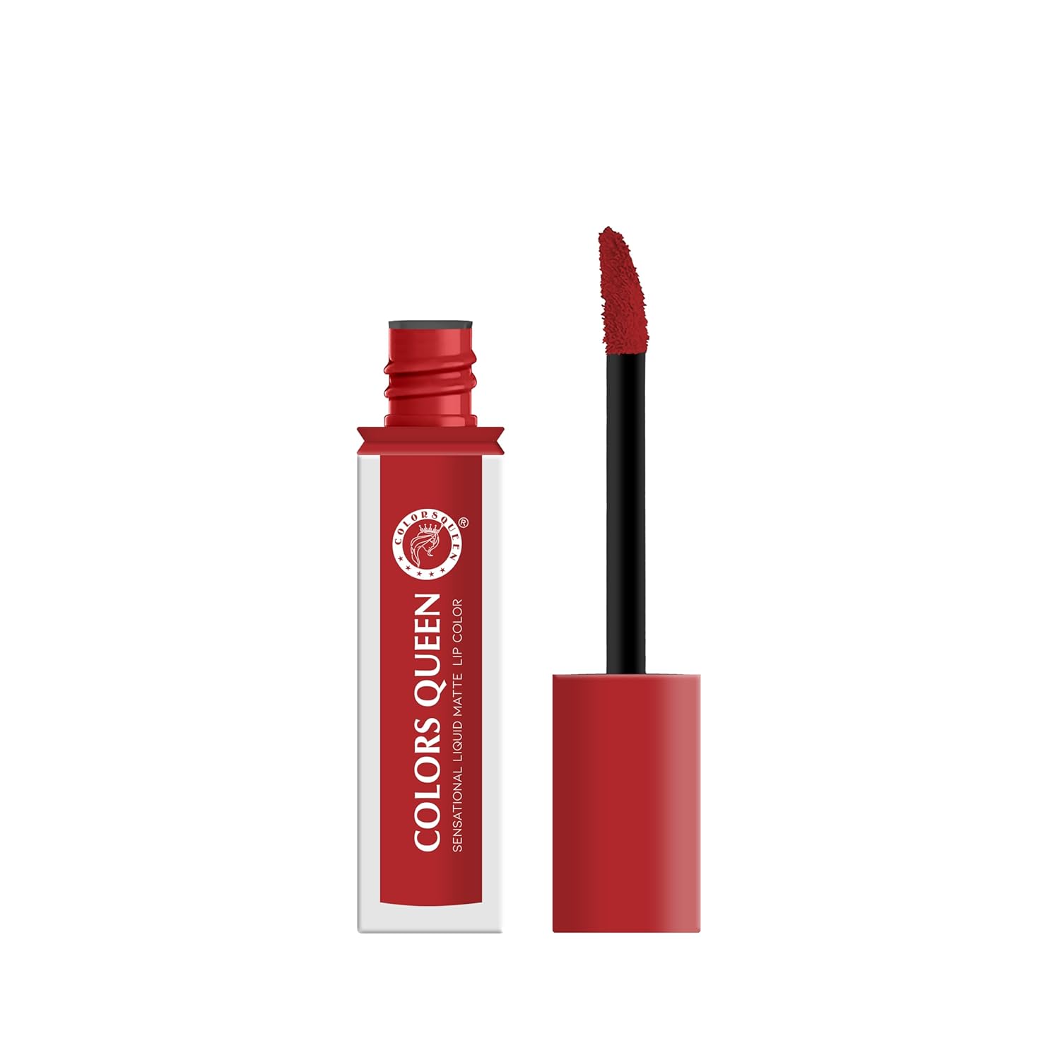 Colors Queen Sensational Liquid Matte Lipstick - 7g | Long Lasting, Fade & Transfer Proof Lipstick | Highly Pigmented, Water & Smudge Proof Liquid Lipstick for Women (07 - Valentine) - View 5 of 5
