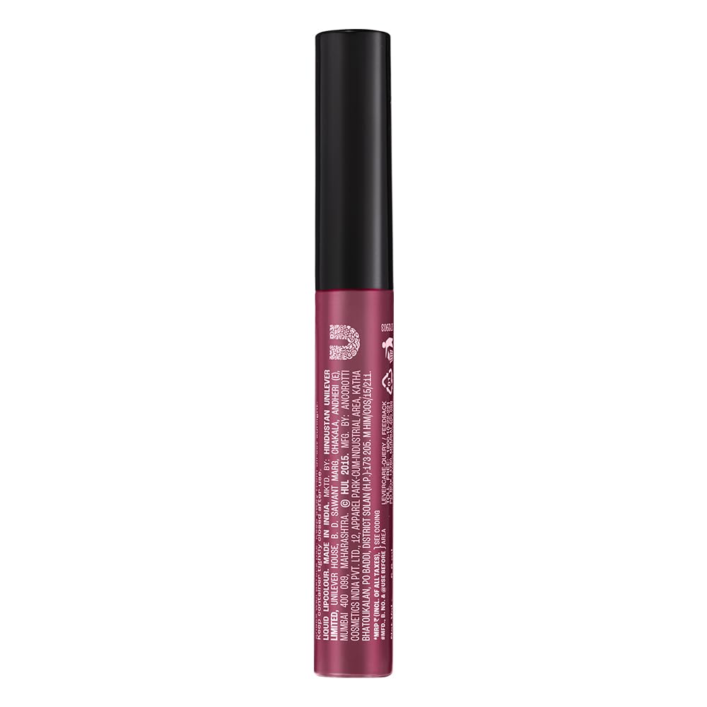 LAKMÉ Forever Matte Liquid Lip Colour, Long-Lasting Liquid Lipstick, Lightweight & Transferproof, Smudgeproof - Mauve Ecstasy, 5.6ml - View 7 of 7