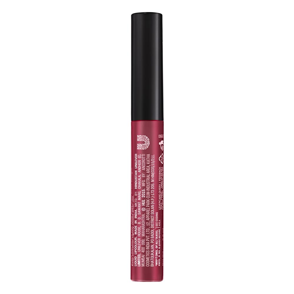 Lakmé Forever Matte Liquid Lip Colour, Nude Pink, 5.6 ml - View 9 of 9