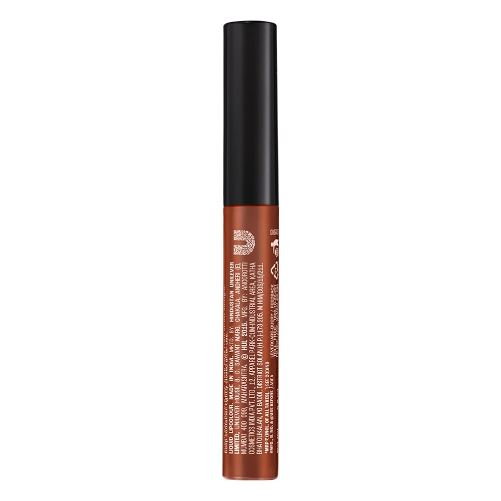 Lakmé Forever Matte Liquid Lip Colour, Nude Twist, 5.6 ml - View 8 of 8