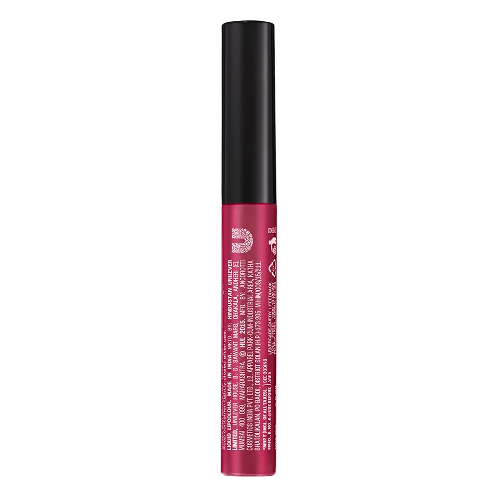 Lakmé Forever Matte Liquid Lip Colour, Pink Glam, 5.6 ml - View 8 of 8