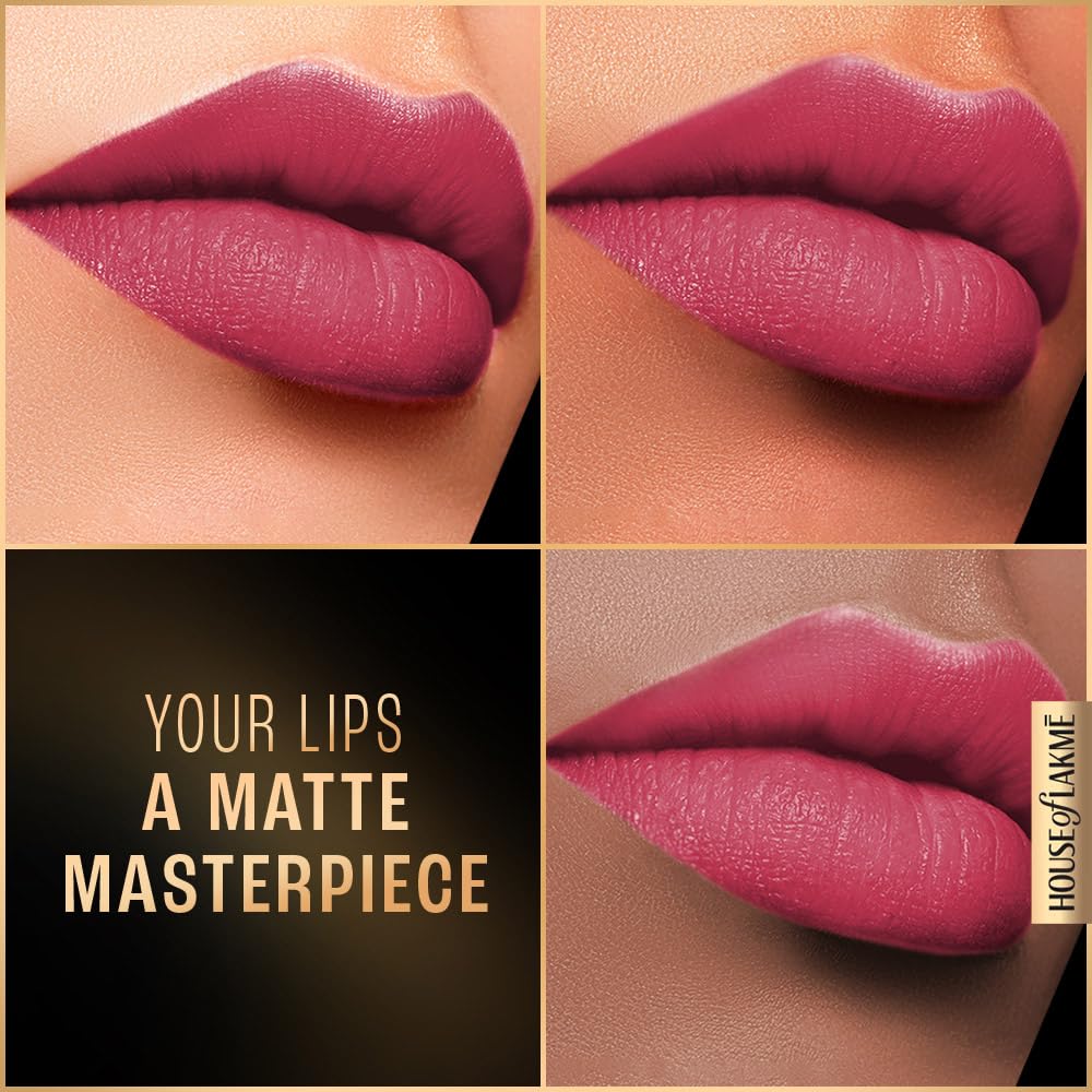 LAKMÉ Forever Matte Liquid Lipstick - 38 Red Candy, 5.6 ml - View 3 of 6