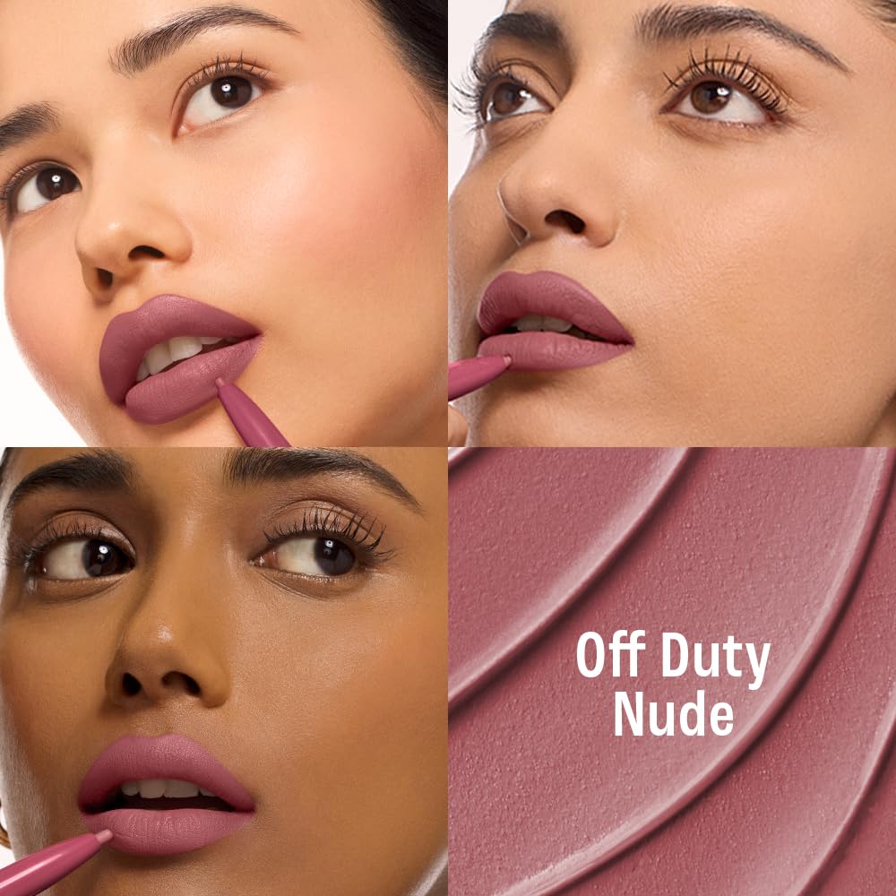 Lakme 9to5 Hya Beach Edit, Lipstick + Liner Duo, Off Duty Nude, Infused with Hyaluronic Acid, Vitamin E, Jojoba Oil, Comfortable Matte Finish, SPF Powered, Hydrating Lipstick, 2+0.2 g - View 7 of 11