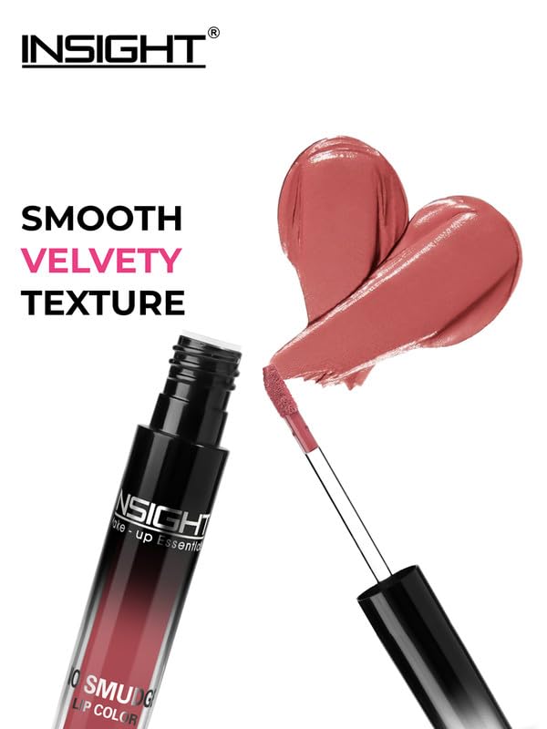 INSIGHT No Smudge Lipcolor | Full Coverage | Fade-Proof Formula | Velvety Texture | Lightweight | Nourishing | All-Day Comfort | Long-Lasting | Palawan Island-4g - View 3 of 8