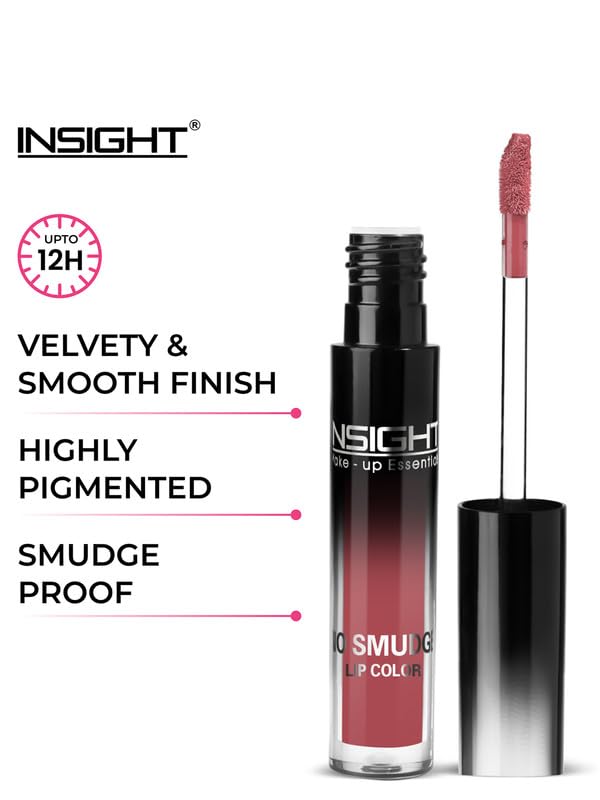 INSIGHT No Smudge Lipcolor | Full Coverage | Fade-Proof Formula | Velvety Texture | Lightweight | Nourishing | All-Day Comfort | Long-Lasting | Palawan Island-4g - View 7 of 8