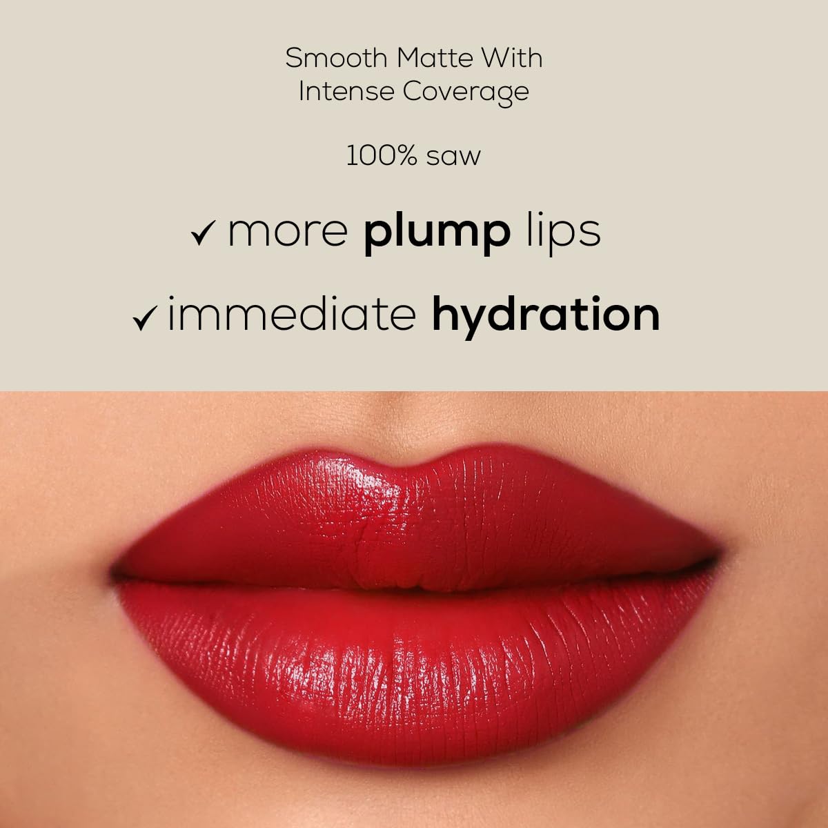 INSIGHT Professional Long Lasting Lip Color (Girl On Fire) | Pigmented Matte Finish | Comfortable All Day Wear | Non Transferable | Enriched with Argan Oil & Vitamin E - (6g) - View 7 of 9
