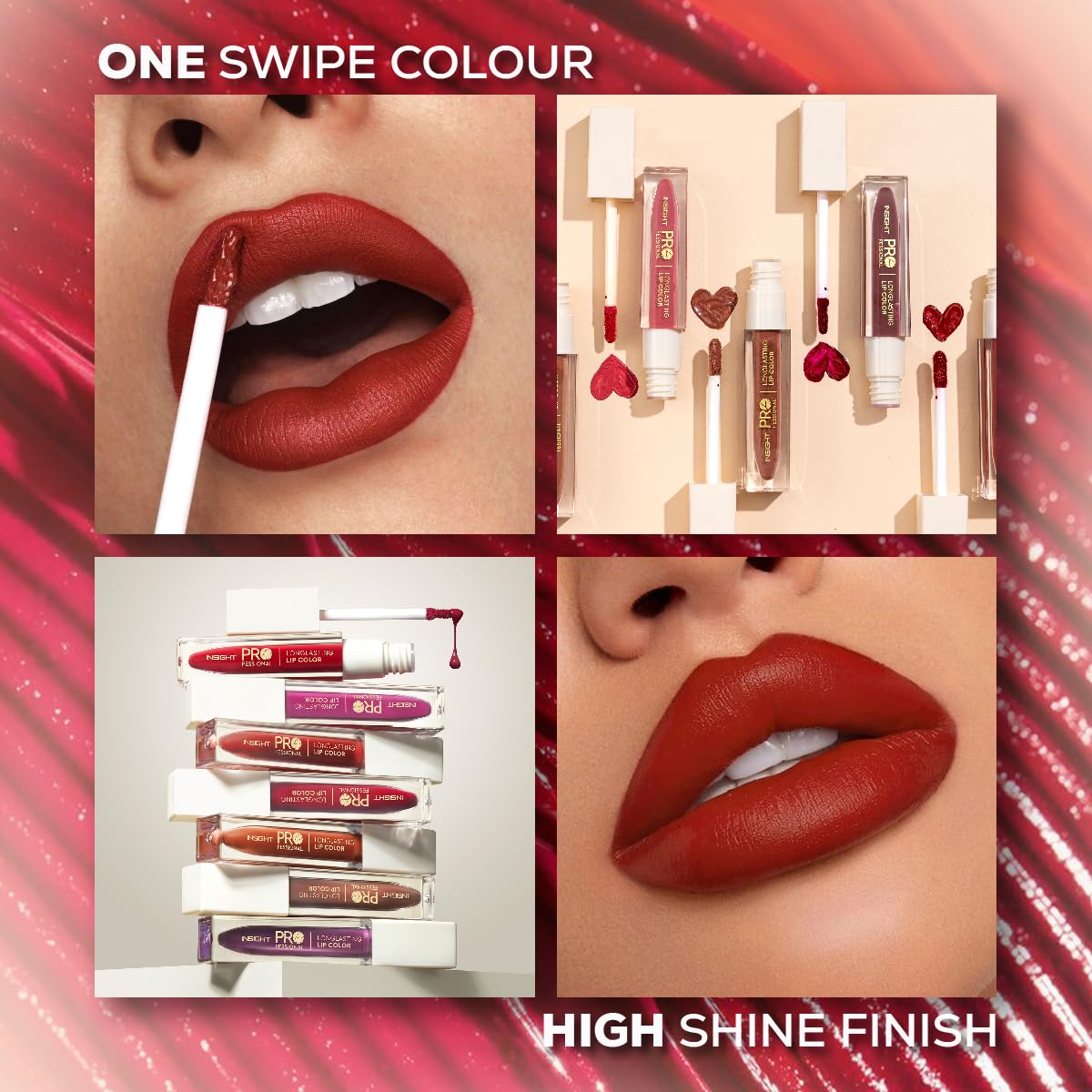INSIGHT Professional Long Lasting Lip Color (Super Women) | Pigmented Matte Finish | Comfortable All Day Wear | Non Transferable | Enriched with Argan Oil & Vitamin E - (6g) - View 2 of 9