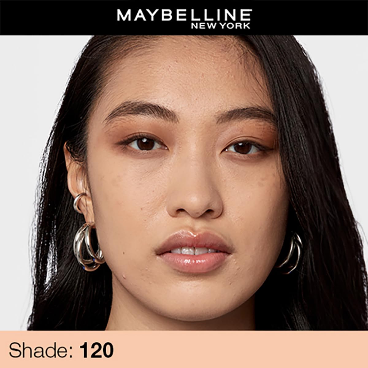 Maybelline New York Liquid Foundation,Medium Oily Matte Finish, With SPF, Absorbs Oil, Fit Me Matte + Poreless, 120 Classic Ivory, 30ml - View 4 of 7