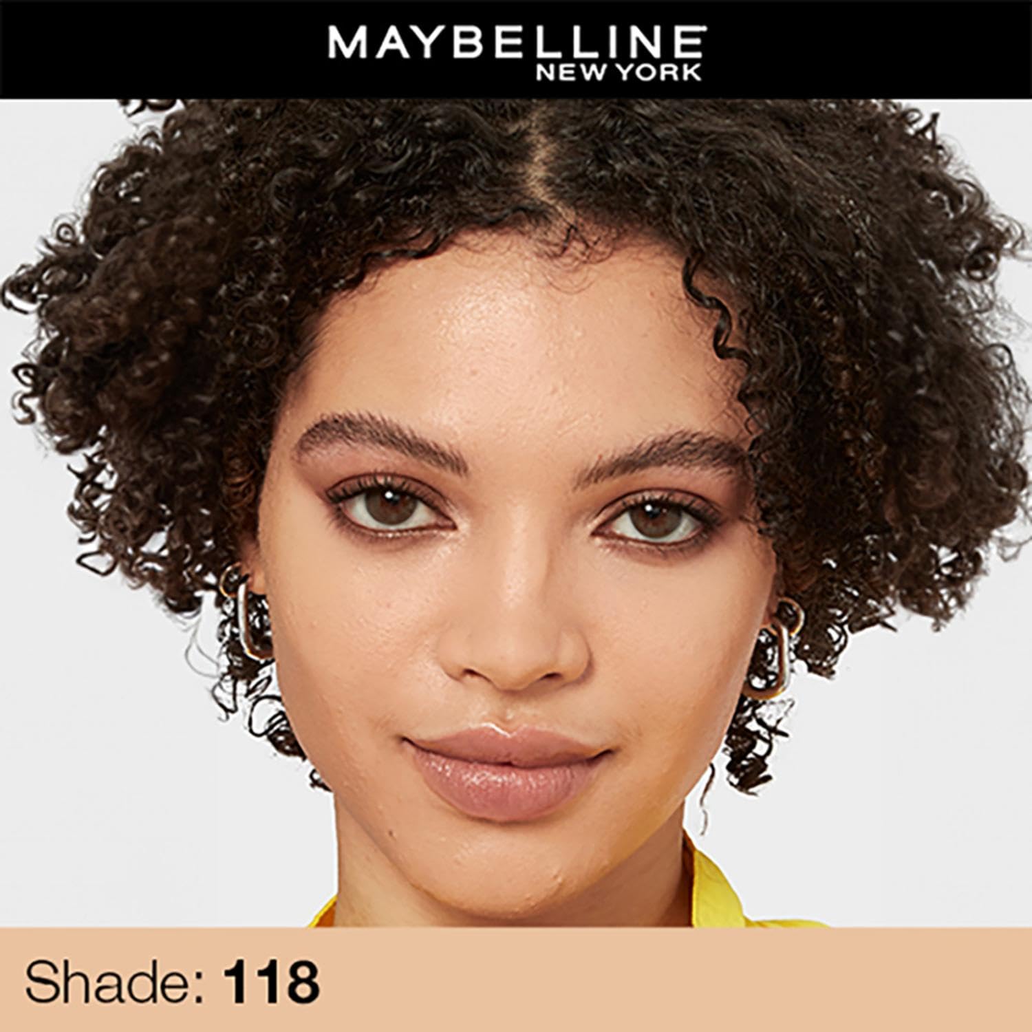 Maybelline New York Fit Me Matte + Poreless Liquid Foundation, , Matte Finish and pore minimizing Foundation, lightweight formula suitable for daily use and Indian Skin - 118 Light Beige, 30 ml - View 7 of 9