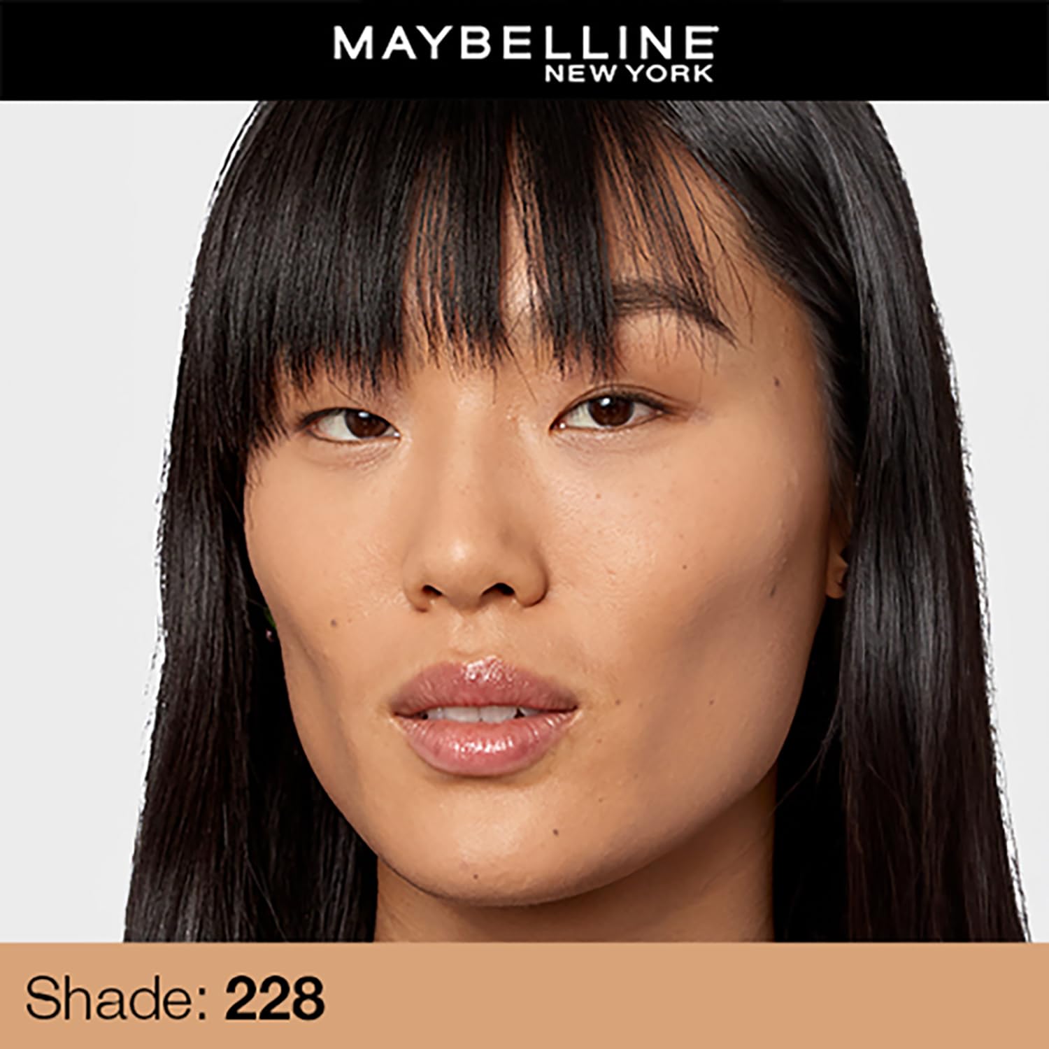 Maybelline New York Fit Me Matte + Poreless Liquid Foundation, pore minimising Foundation, lightweight formula suitable for daily use, Matte Finish Foundation for Indian Skin - 228 Soft Tan, 30 ml - View 7 of 9