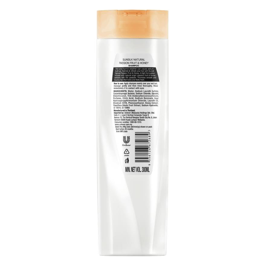 SUNSILK Honey & Passion Fruit Shampoo 300ml(FROM MALAYSIA) - View 2 of 3