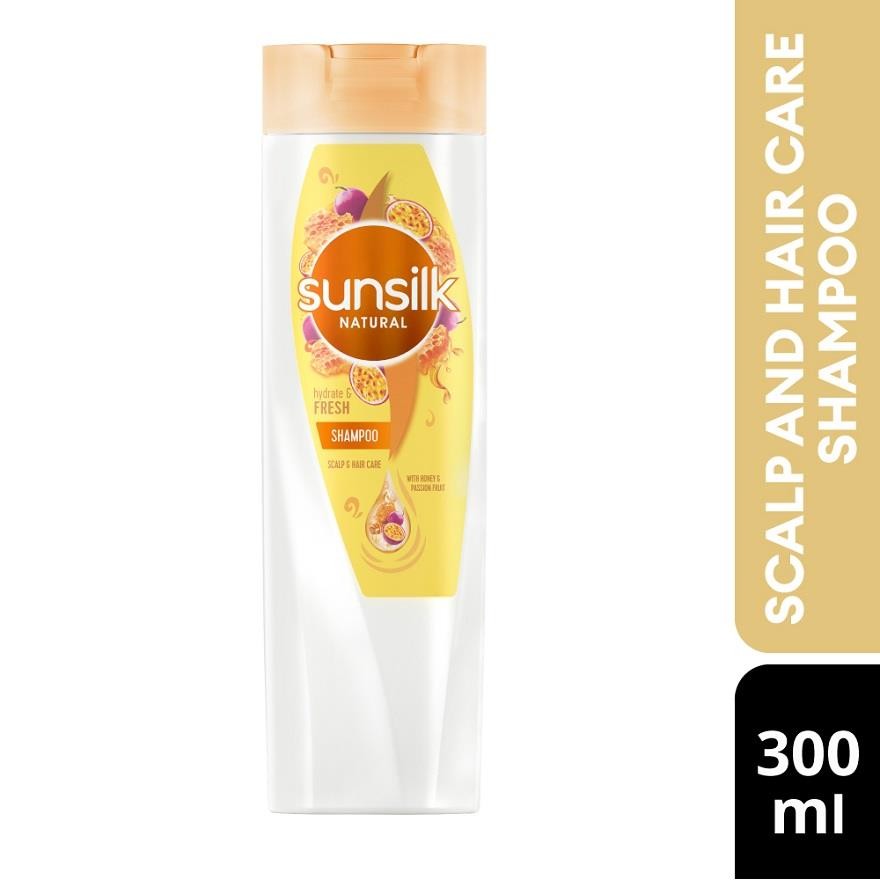 SUNSILK Honey & Passion Fruit Shampoo 300ml(FROM MALAYSIA) - View 3 of 3