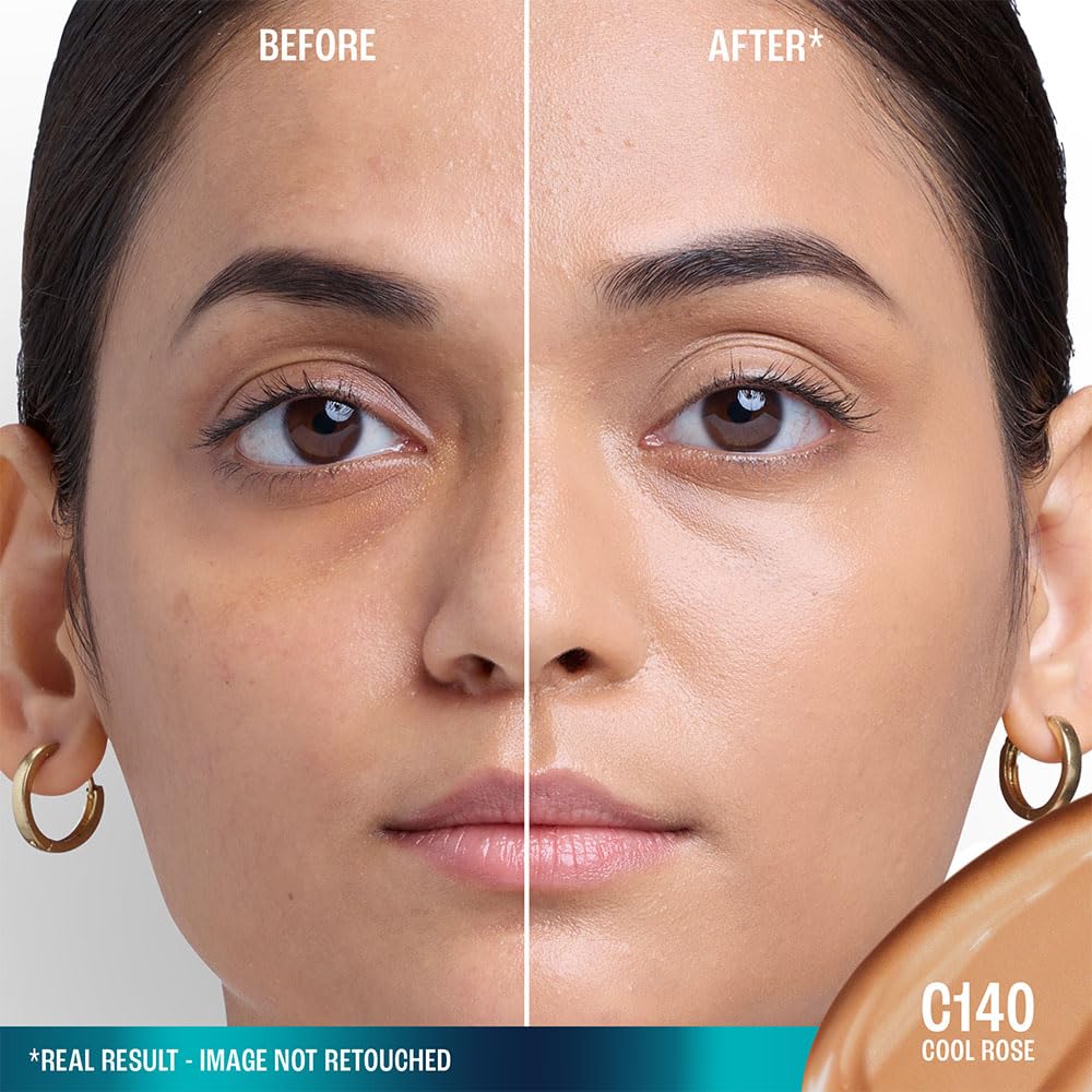 Lakme 9to5 Hya Matte Foundation + Hyaluronic Acid Cool Rose - 25ml - View 9 of 11