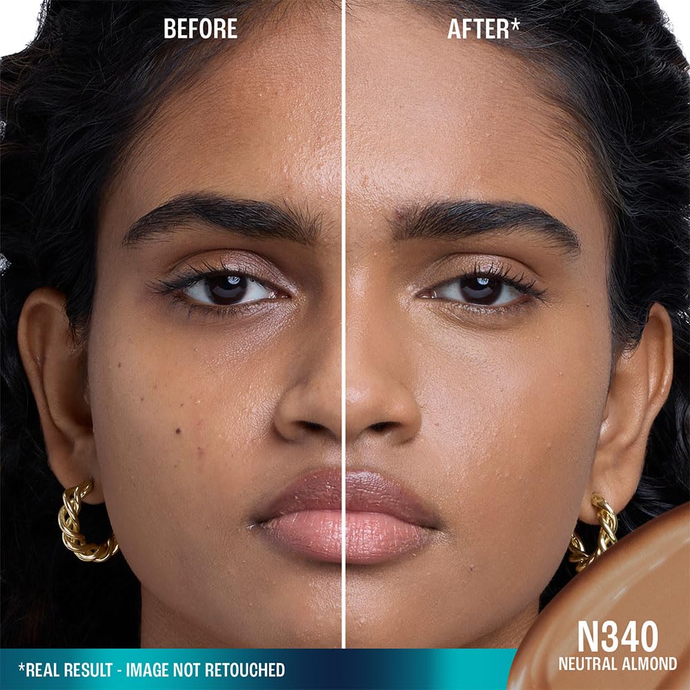LAKMÉ 9to5 Hya Matte Full coverage Liquid All skin type Foundation + Hyaluronic Acid Neutral Almond - 25ml - View 8 of 10