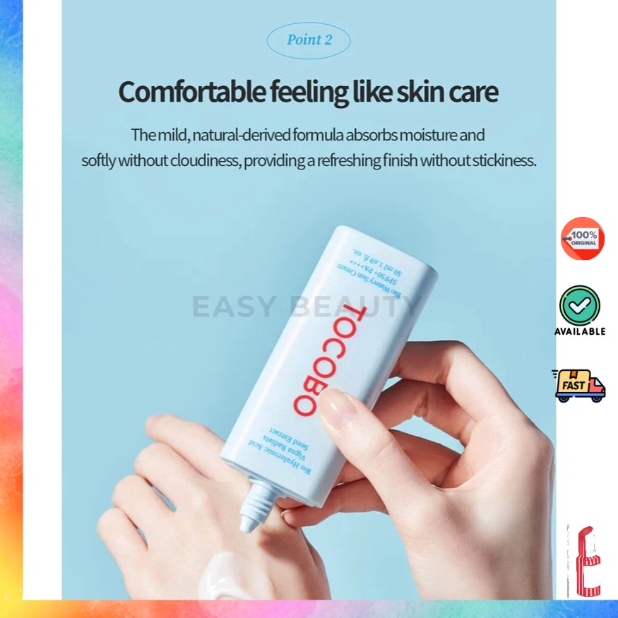 Tocobo Bio Watery Sun Cream SPF50+ PA++++ [Pouch Sample] 1.5ml(FROM MALAYSIA) - View 2 of 3