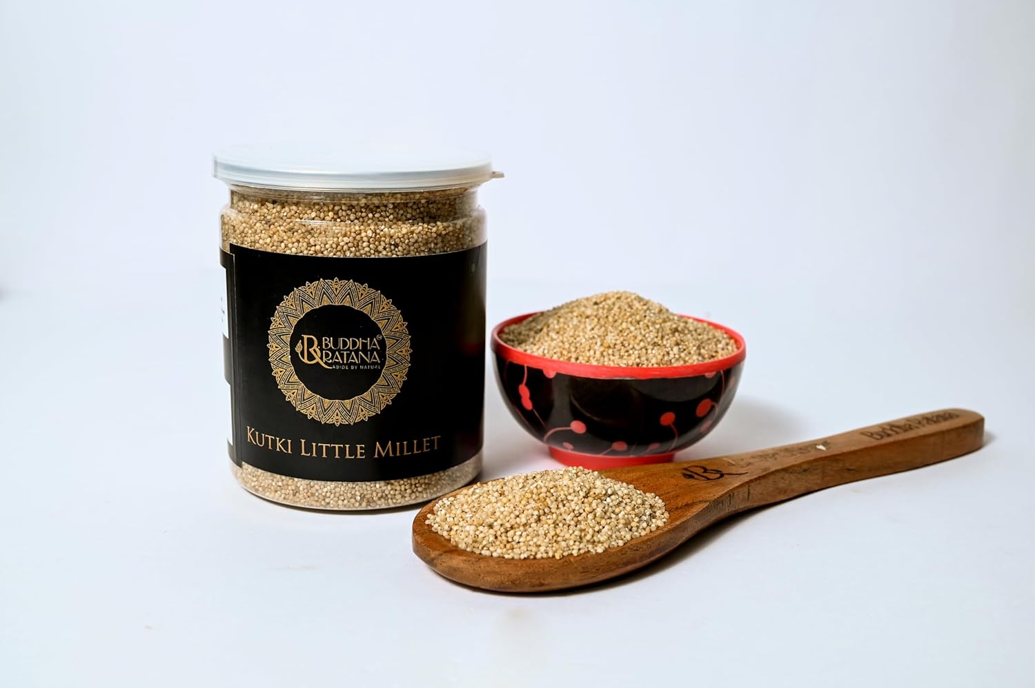 Buddha Ratna Organic Little Millet | Premium Himalayan Grain | High Fiber, Low GI, Gluten Free | Unpolished and Pure (500g) - View 2 of 2