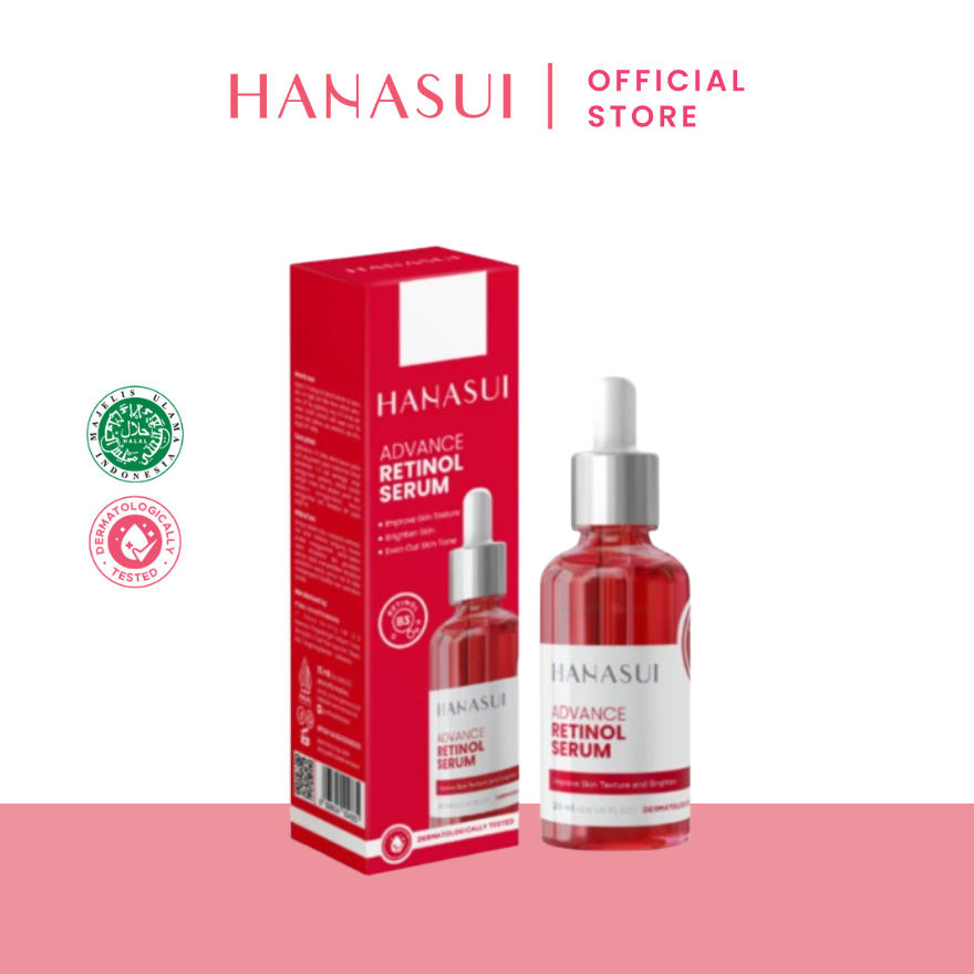 Hanasui Advance Retinol Serum Anti-Aging Facial Serum with Retinol, Hydrating and Nourishing Formula, Helps Reduce Fine Lines, Improves Skin Texture, Supports Skin Renewal, Lightweight Skincare Solution, 20ml - View 3 of 3