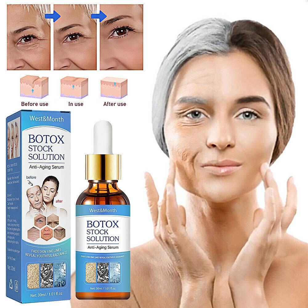 Botox Retinal Wrinkle Remover Instant Anti-Aging Face Serum with Retinal, Skin Tightening and Firming Formula, Helps Reduce Fine Lines, Improves Texture, Hydrates, Smooths, Youthful-Looking Skin Care - View 2 of 3