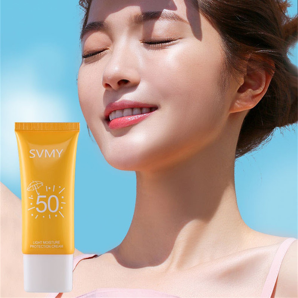 Tattielove SVMY Portable Golden Tube Sunscreen UV SPF50+Protection of Skin Health Mild and Non Irritating Affordable Sunscreen Cream(from malaysia) - View 3 of 3