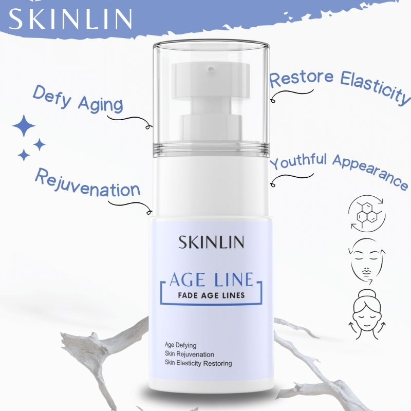 SKINLIN Age Line Anti-Aging Serum – Advanced Wrinkle Reduction Formula for Smoother, Firmer, Youthful-Looking Skin, Rejuvenates Complexion, Restores Elasticity, Hydrates Deeply, and Helps Reduce Visible Signs of Aging Naturally - View 3 of 3