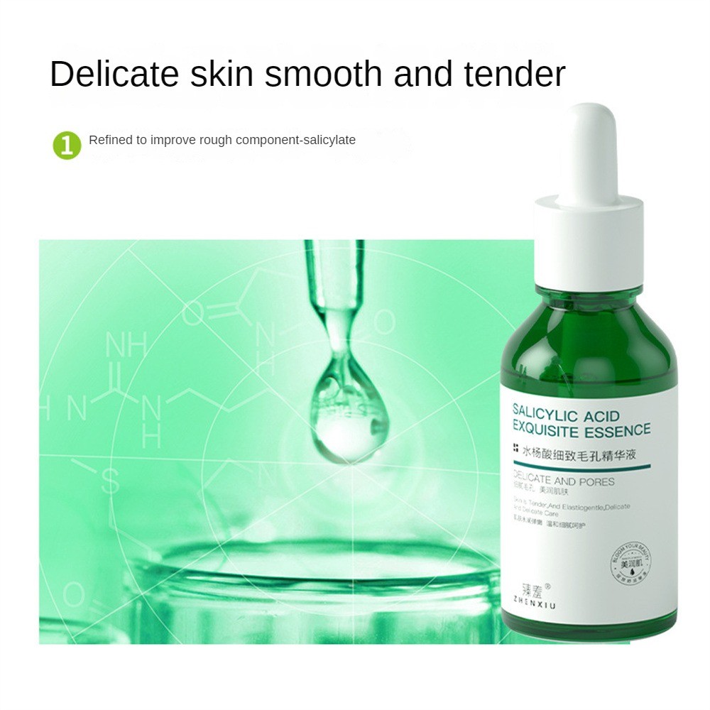 Tattielove Zhenmalu Salicylic Acid Fine Pore-Refining Essence – Blackhead Repair, Acne Treatment, Pore Tightening, Anti-Acne Cream Essence(FROM MALAYSIA) - View 2 of 3