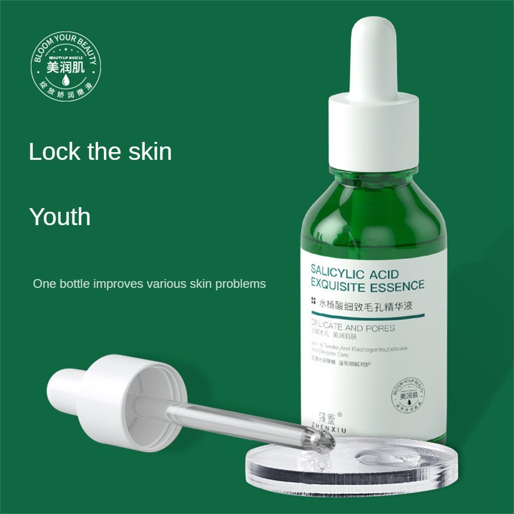 Tattielove Zhenmalu Salicylic Acid Fine Pore-Refining Essence – Blackhead Repair, Acne Treatment, Pore Tightening, Anti-Acne Cream Essence(FROM MALAYSIA) - View 3 of 3