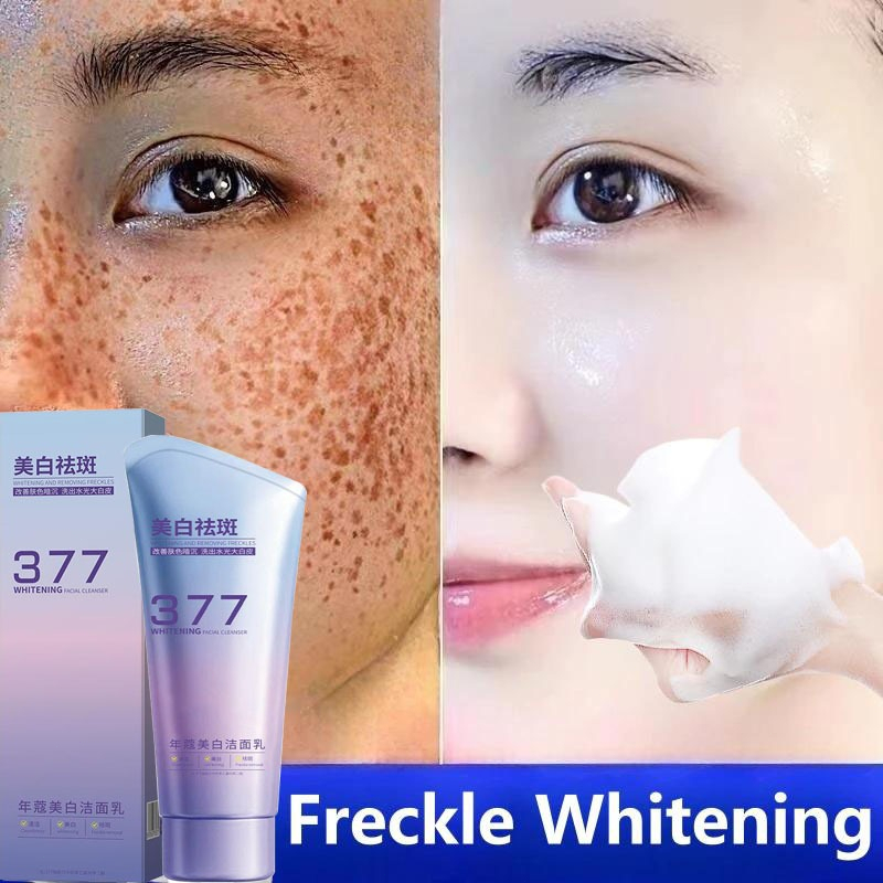 377 Facial Cleanser Dark Spot Remover & Melasma Care 100g – Deep Cleansing Face Wash for Hydration, Brightening, Blackhead Removal, Dark Spot Care, and Fresh Healthy-Looking Skin - View 3 of 3