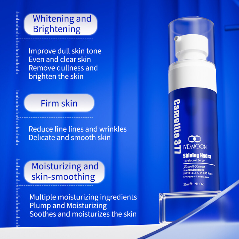LYDIMOON Camellia 377 Brightening & Hydrating Essence 35ml – Moisturizing Face Serum for Dull Skin, Radiance Boost, Firming Care, Anti-Dryness, and Even-Looking Luminous Complexion - View 2 of 3