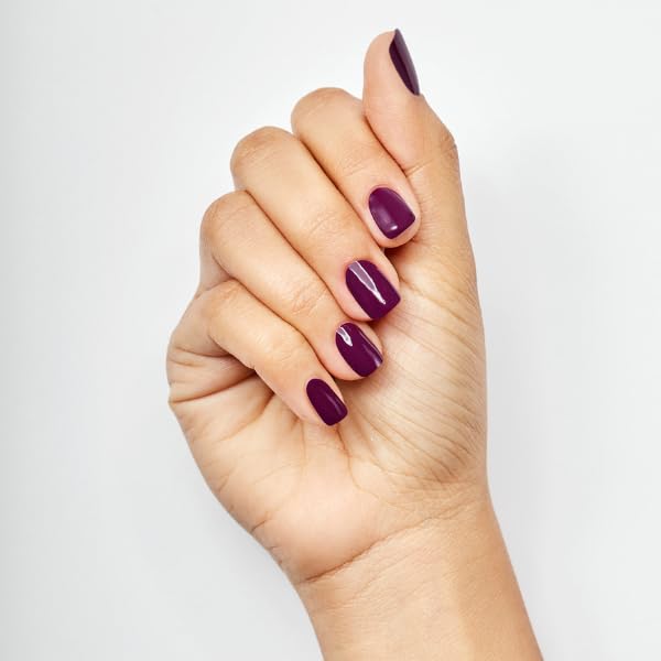HYUE Gel FX Nail Paint | Mulberry Jam | 8ml | Ultra-Glossy Finish | 14-Day Long-Lasting Wear | Quick-Dry & Chip-Resistant | Vegan & Paraben-Free | No UV Needed | 33 Rich Salon-Quality Shades - View 5 of 5