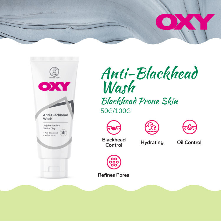 OXY Anti-Blackhead Wash 100g – Deep Cleansing Facial Wash for Removing Blackheads, Excess Oil, Dirt, and Impurities While Helping Maintain Clear, Fresh, and Healthy-Looking Skin - View 2 of 3