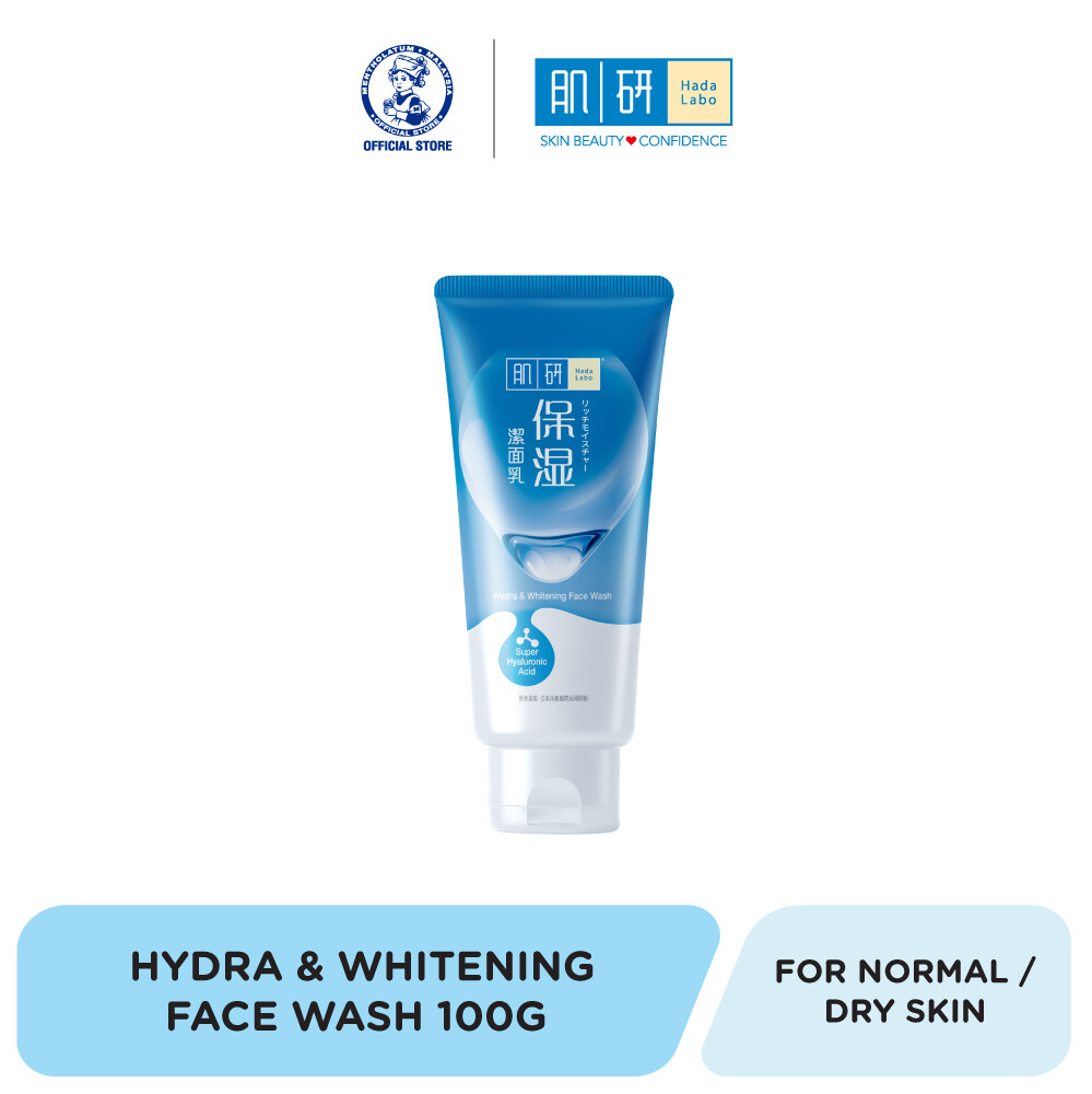 HADA LABO Hydra & Whitening Face Wash 100g – Hydrating Brightening Facial Cleanser for Deep Cleansing, Moisture Balance, and a Clearer, More Radiant, Even-Toned Complexion - View 2 of 3