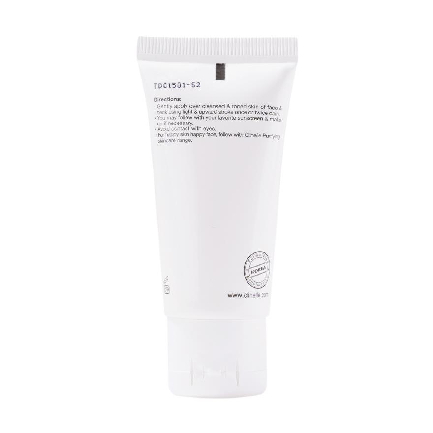 CLINELLE Purifying Gel Moisturizer 30ml – Lightweight Oil-Control Hydrating Gel for Acne-Prone Skin, Helping to Soothe, Balance, and Keep Skin Clear, Fresh, and Healthy-Looking - View 2 of 3