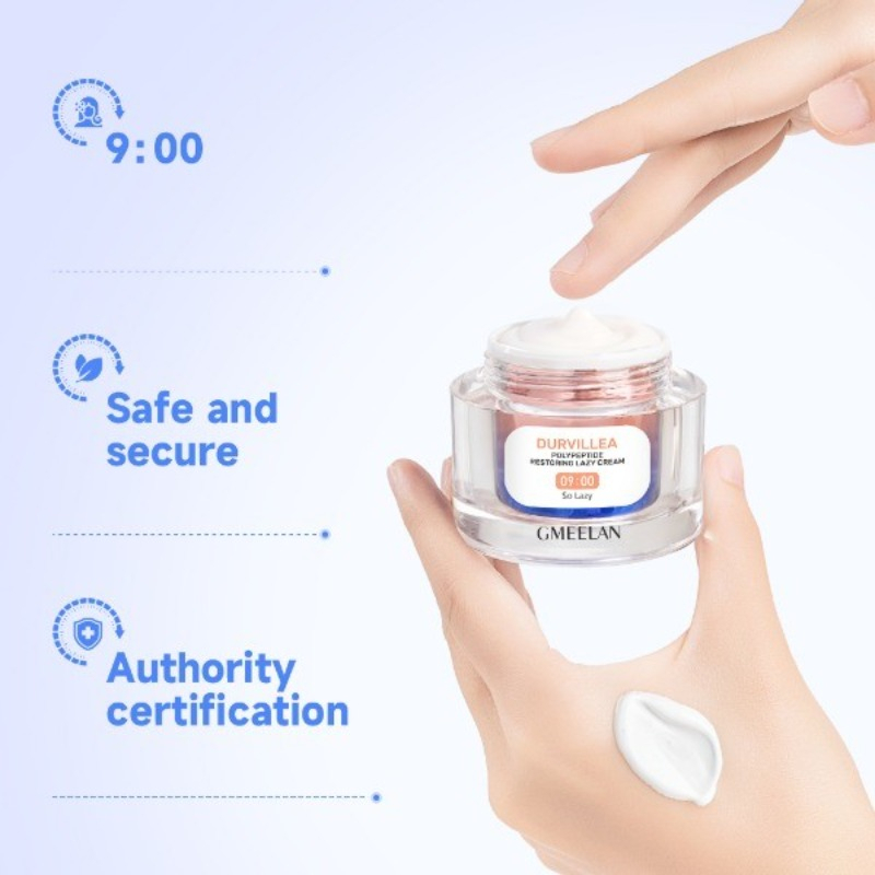 GMEELAN 8X Ceramides Durvillea Polypeptide Restoring Lazy Cream Moisturizer – Barrier Repair Face Cream for Deep Hydration, Skin Strengthening, and Brighter, Smoother, Healthier-Looking Complexion - View 3 of 3