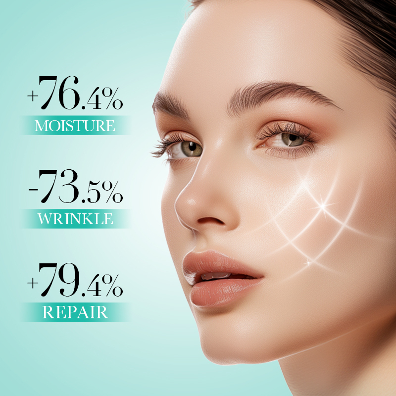 BIOAQUA Hyaluronic Acid Cream Deep Moisturizing Repair Nourishing Facial Cream for Hydration Skin Barrier Support Pore Refining Soft Smooth and Healthy Looking Skin Daily Care 60g - View 3 of 3