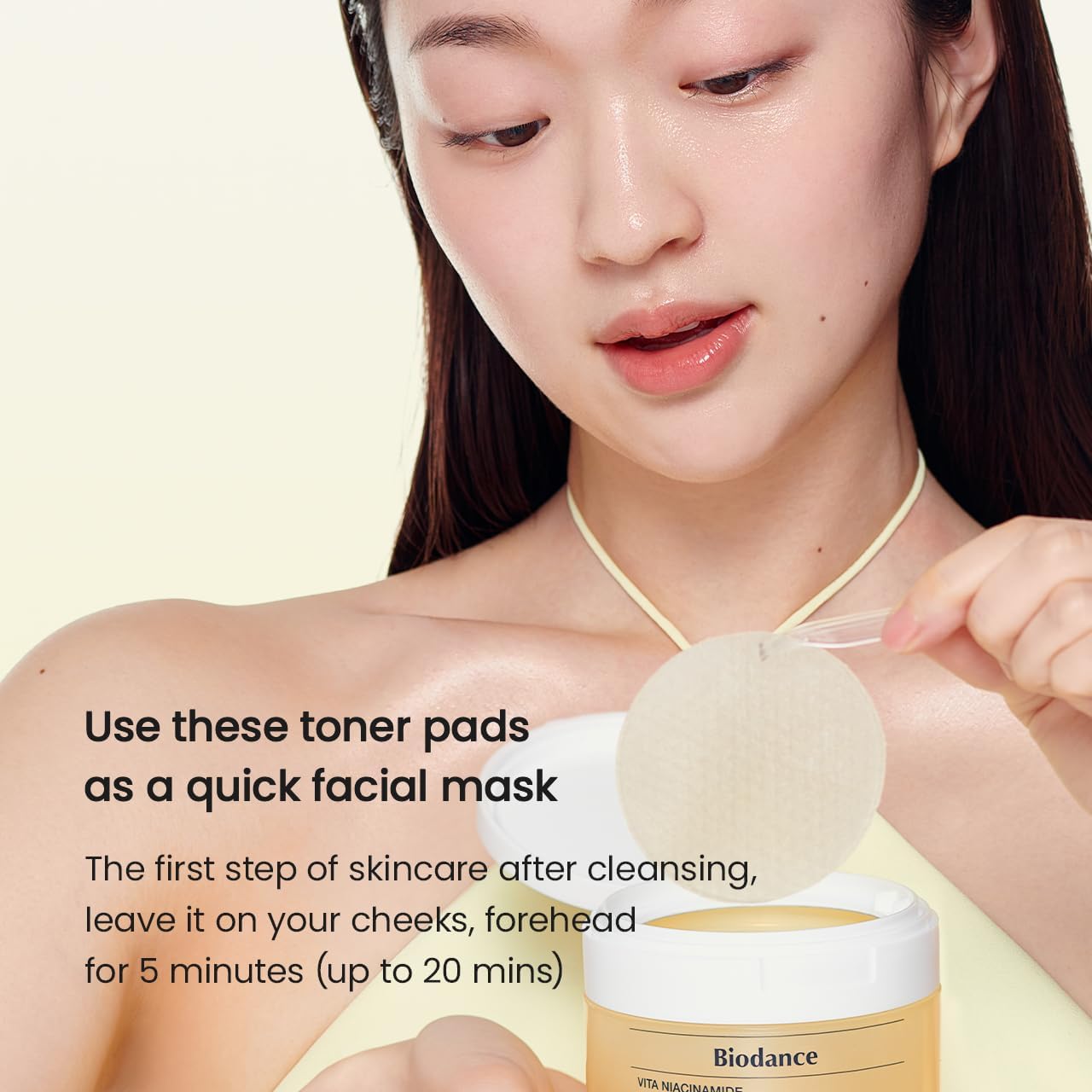 Biodance Vita Niacinamide Gel Toner Pads, Dark Spot Corrector, Evening Skin Tone, Gentle Exfoliating Toner Pads with Vitamin C, Korean Skincareㅣ4.93 fl.oz.(140g)*60Pads - View 2 of 8