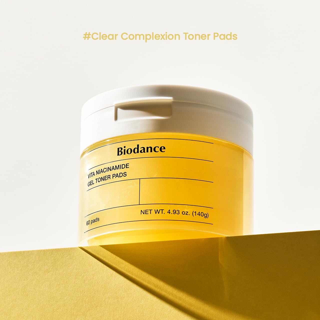Biodance Vita Niacinamide Gel Toner Pads, Dark Spot Corrector, Evening Skin Tone, Gentle Exfoliating Toner Pads with Vitamin C, Korean Skincareㅣ4.93 fl.oz.(140g)*60Pads - View 8 of 8