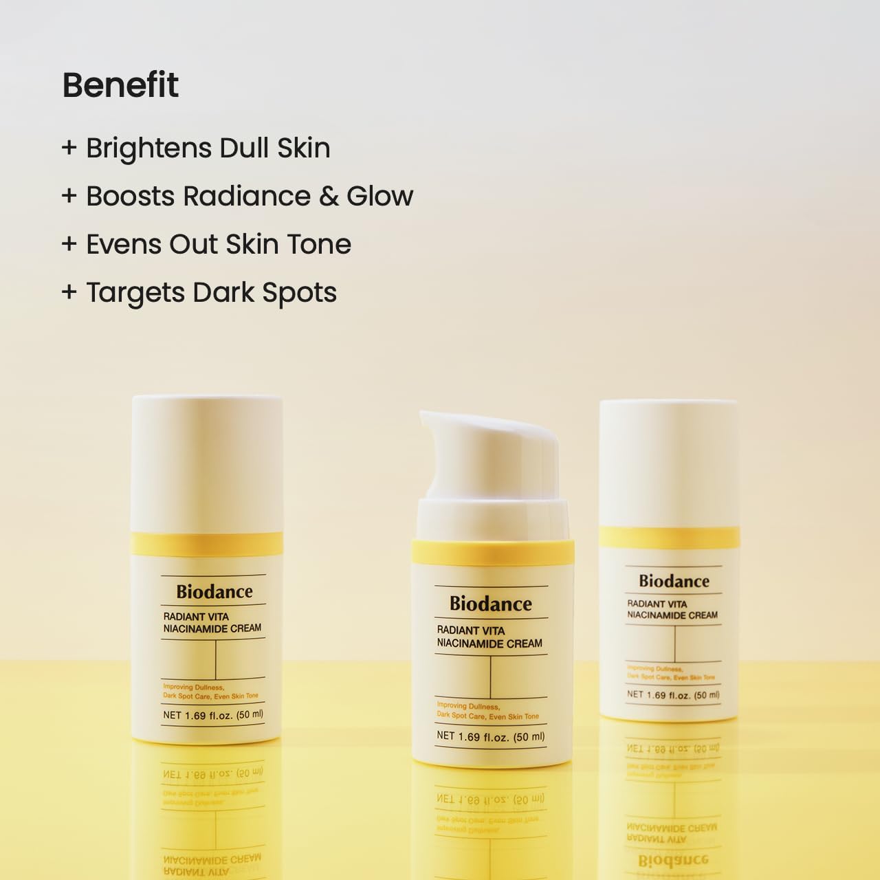BIODANCE Radiant Vita Niacinamide Cream, Brightening, Dark Spot Correcting Facial Moisturizer, Korean Skincare | I1.69 fl.oz, 50ml, Ramadan Gift - View 6 of 8