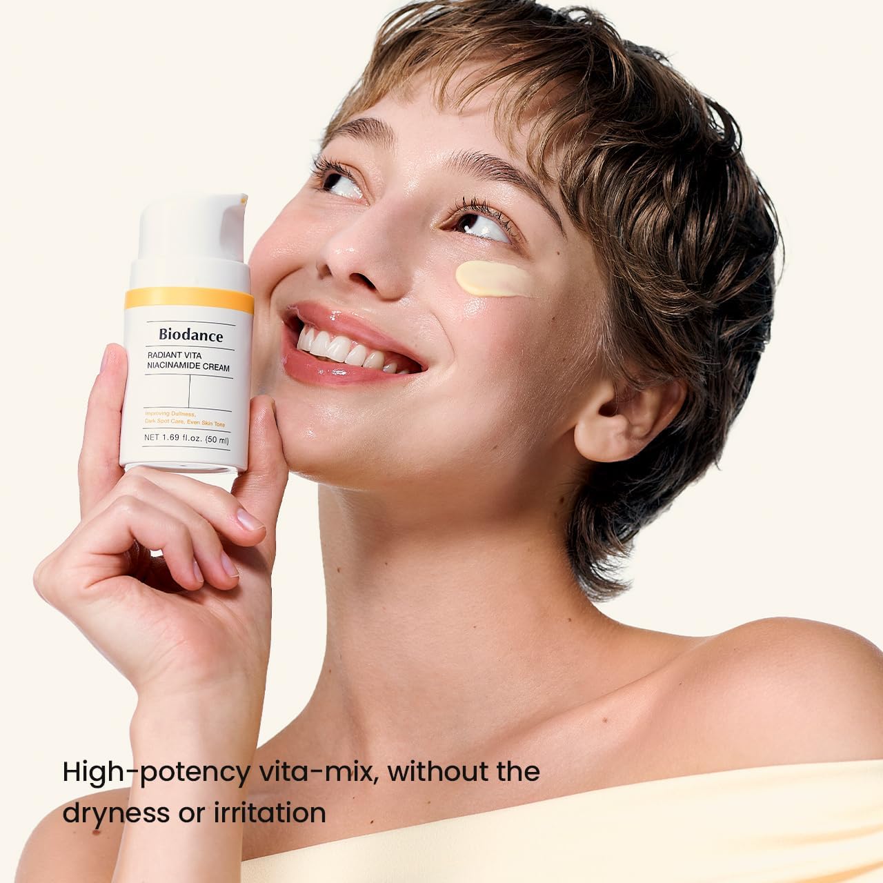 BIODANCE Radiant Vita Niacinamide Cream, Brightening, Dark Spot Correcting Facial Moisturizer, Korean Skincare | I1.69 fl.oz, 50ml, Ramadan Gift - View 7 of 8