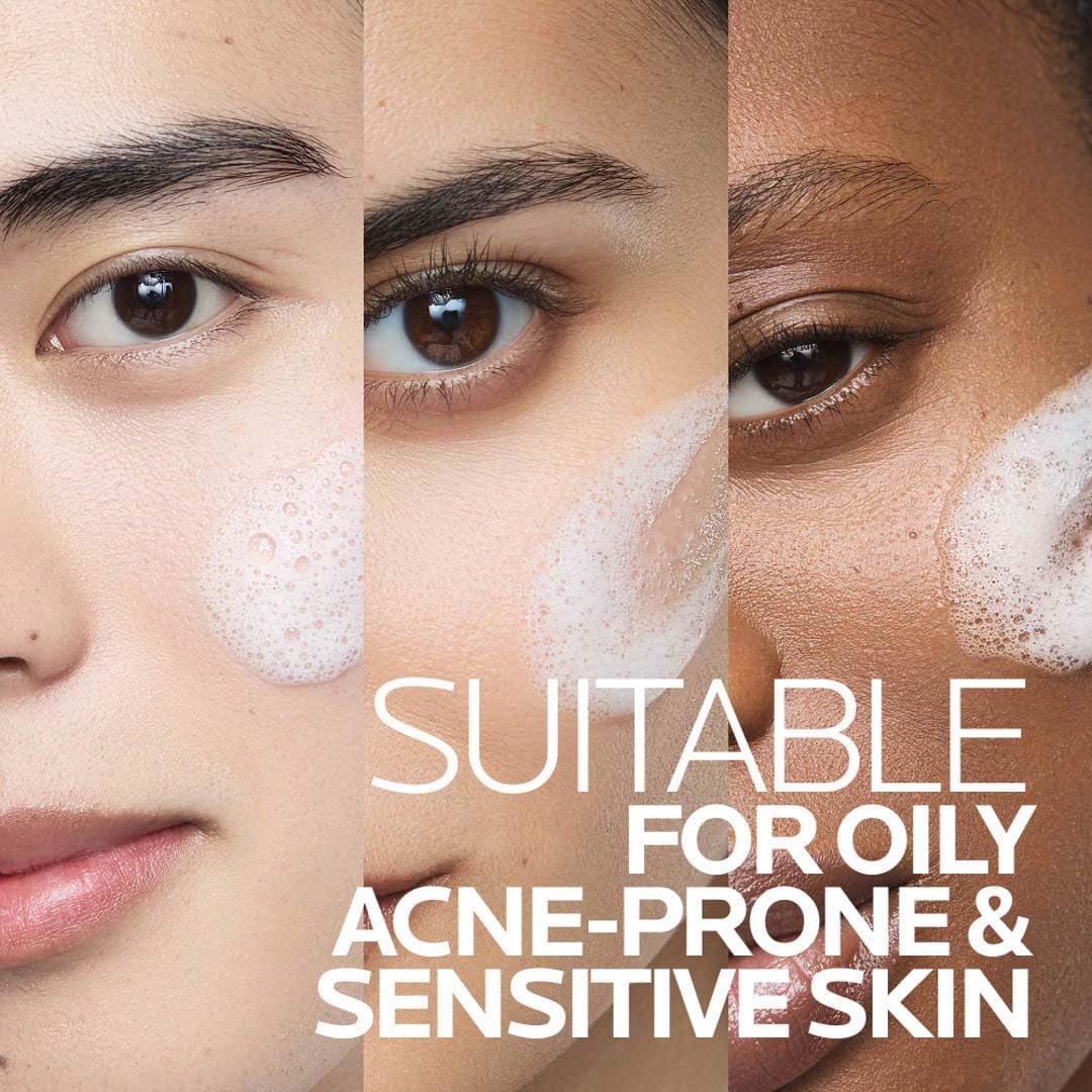 La Roche-Posay Effaclar Purifying Foaming Gel Cleanser Acne Face Wash - View 3 of 9
