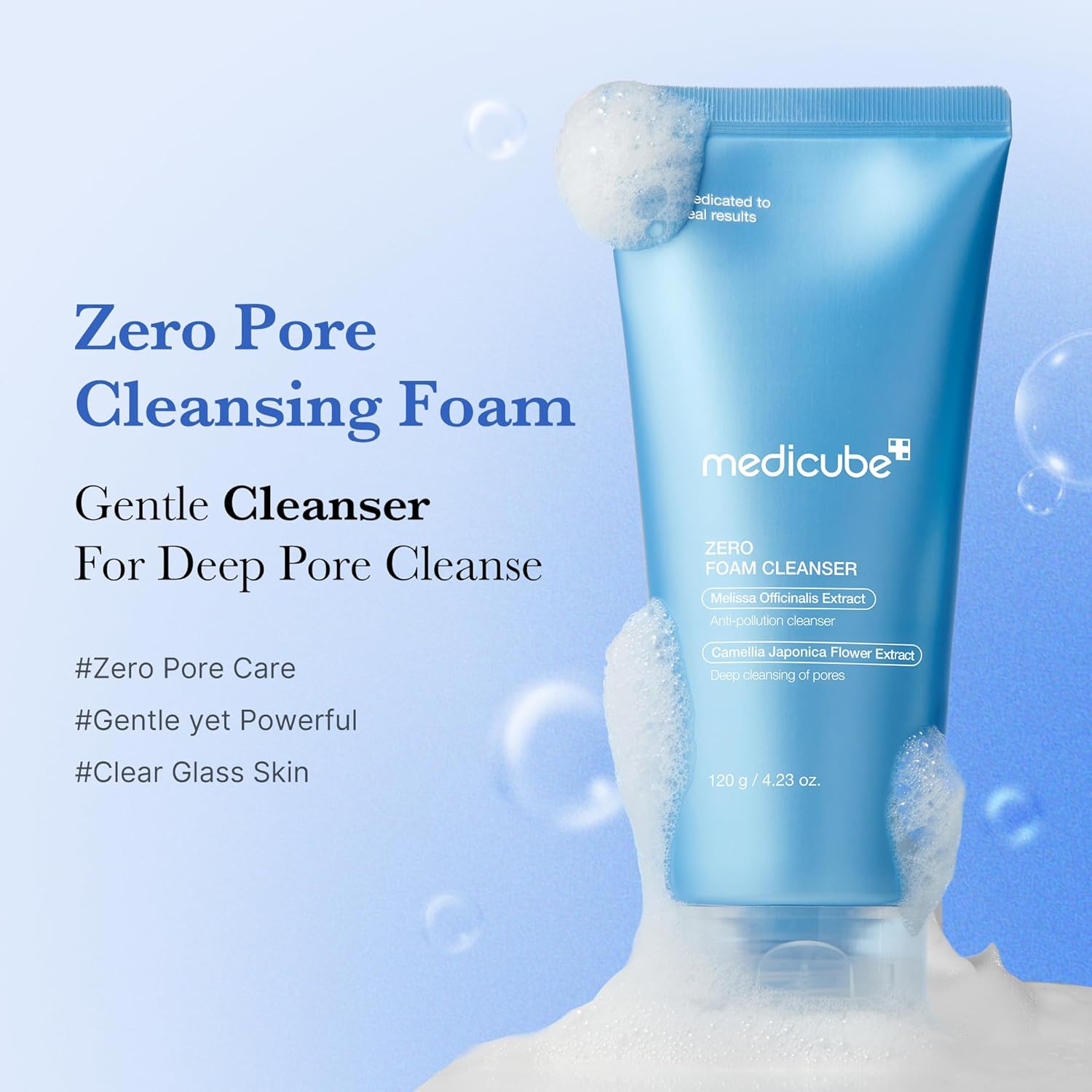 medicube Zero Foam Cleanser for Sensitive Skin - Sebum Control, Moisture Balance, and Pore Minimization | Korean Skincare - View 8 of 8