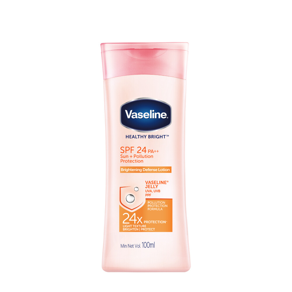 Vaseline Healthy Bright Body Lotion SPF PA++ Sun + Pollution Protection 100ml | Brightening Moisturizing Body Lotion | UV Defense Hydration Care for Smooth Radiant Skin - View 2 of 4